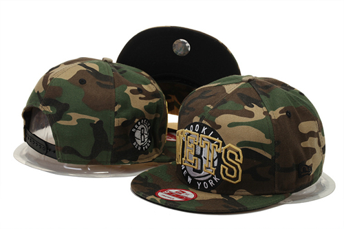 NBA Brooklyn Nets NE Snapback Hat #46